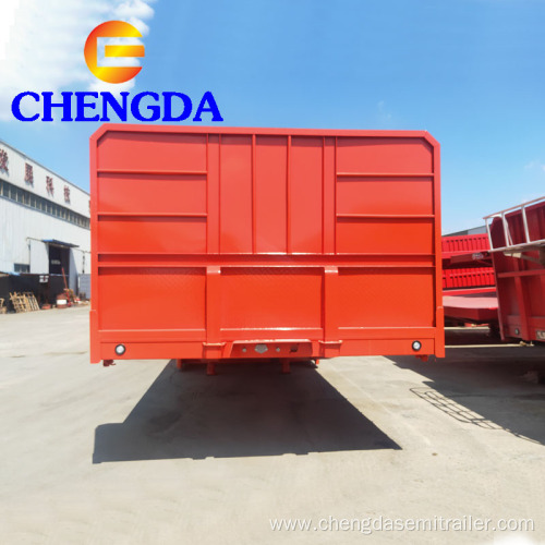 40 Ton 3 Axles Cargo Fence Trailer